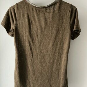 Casual Brown Women's Tank Top